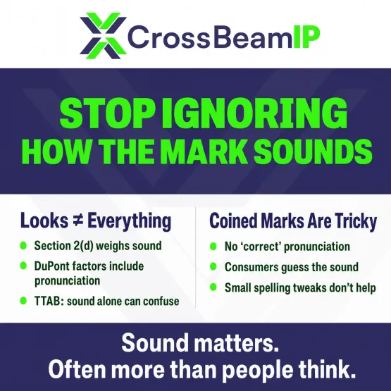 STOP IGNORING HOW THE MARK SOUNDS
